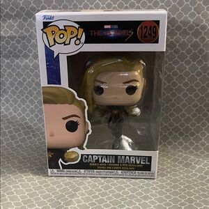 Funko Pop Captain Marvel with Blonde Hair